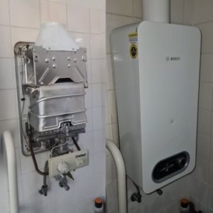 Originales JAN Haustechnik Referenzprojekt: Bosch Therme nach dem Gerätetausch